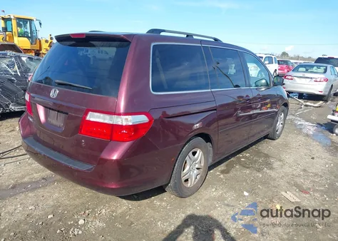 2007 Honda Odyssey Ex-L из США, поврежденный, VIN 5FNRL38777B457028
